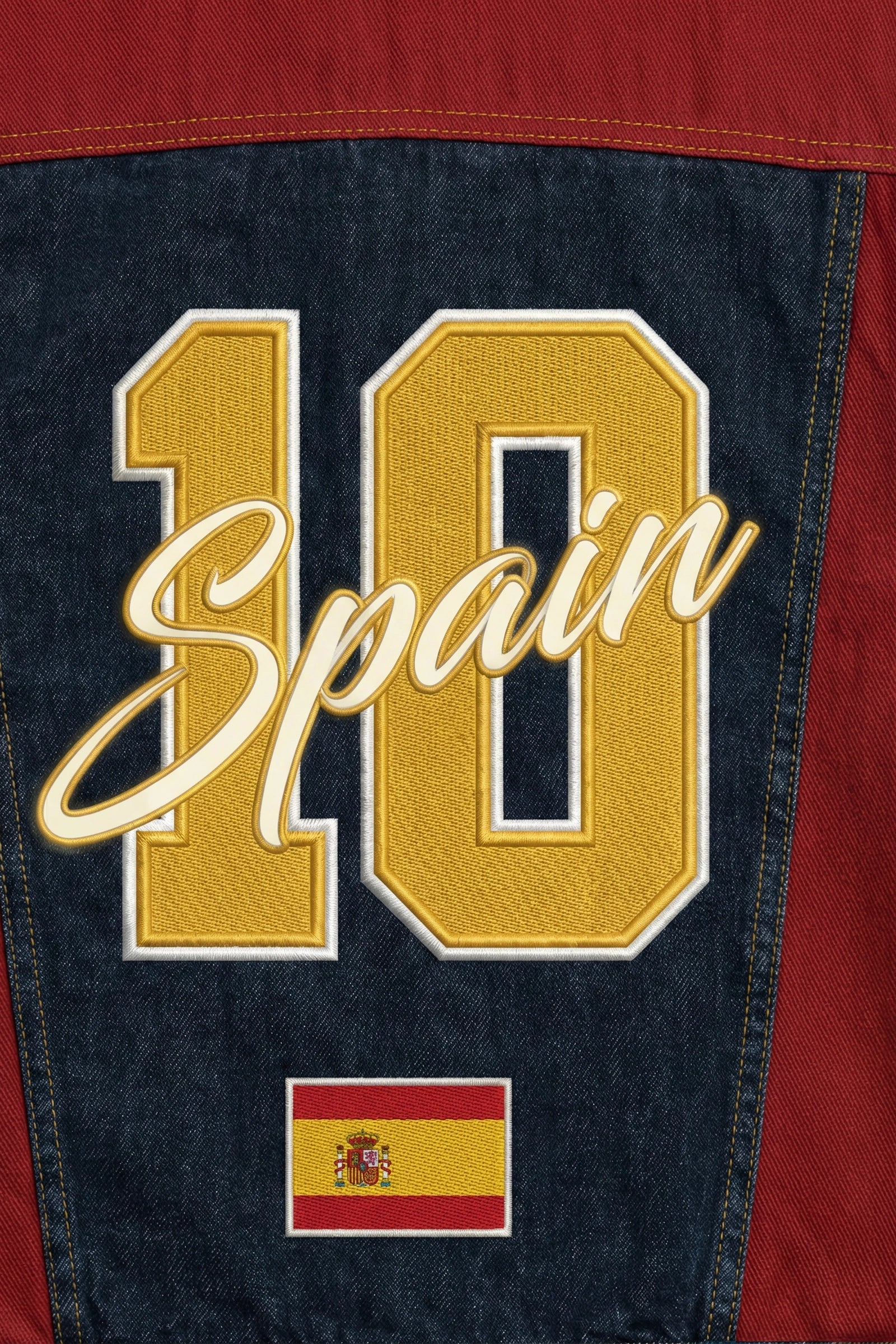 SPAIN - Nations Premium Denim Jacket