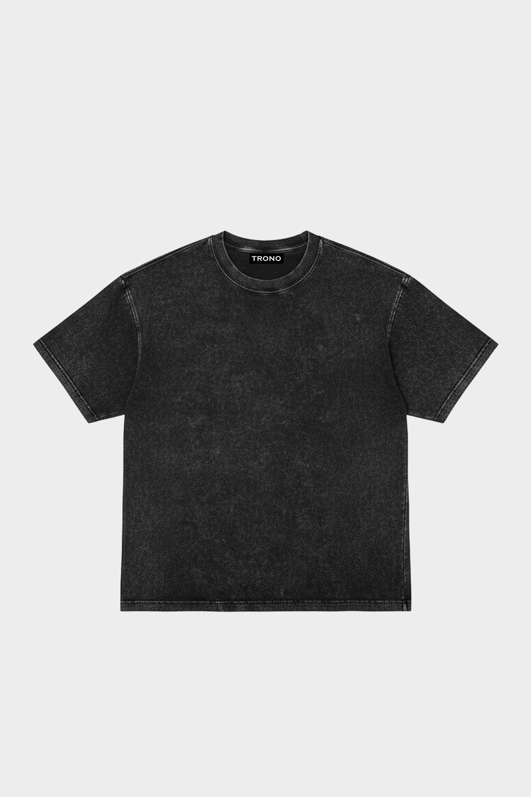 Vintage Crew Neck T-Shirt - Black