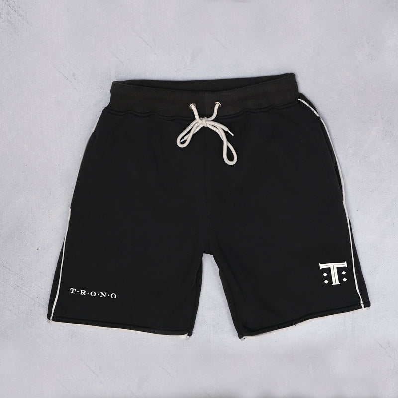 Shorts with white store piping